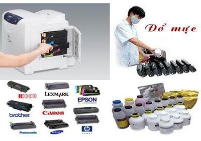 Đổ mực máy in tại nhà Hải Phòng