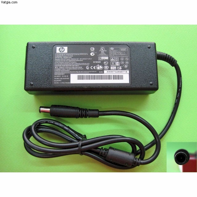 Adapter Dell 19V-4.62A đầu đạn