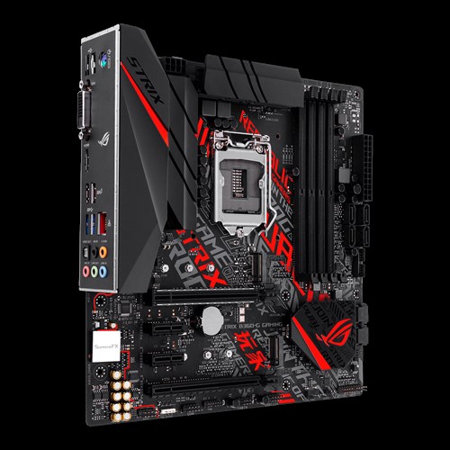 Bảng mạch chủ Asus ROG STRIX B360-G-GAMING : Intel B360 SK1151/4xDDR4 2133/1*PCI-e x 16+2*PCI-e/M.2/LAN1000/HDMI, DVI