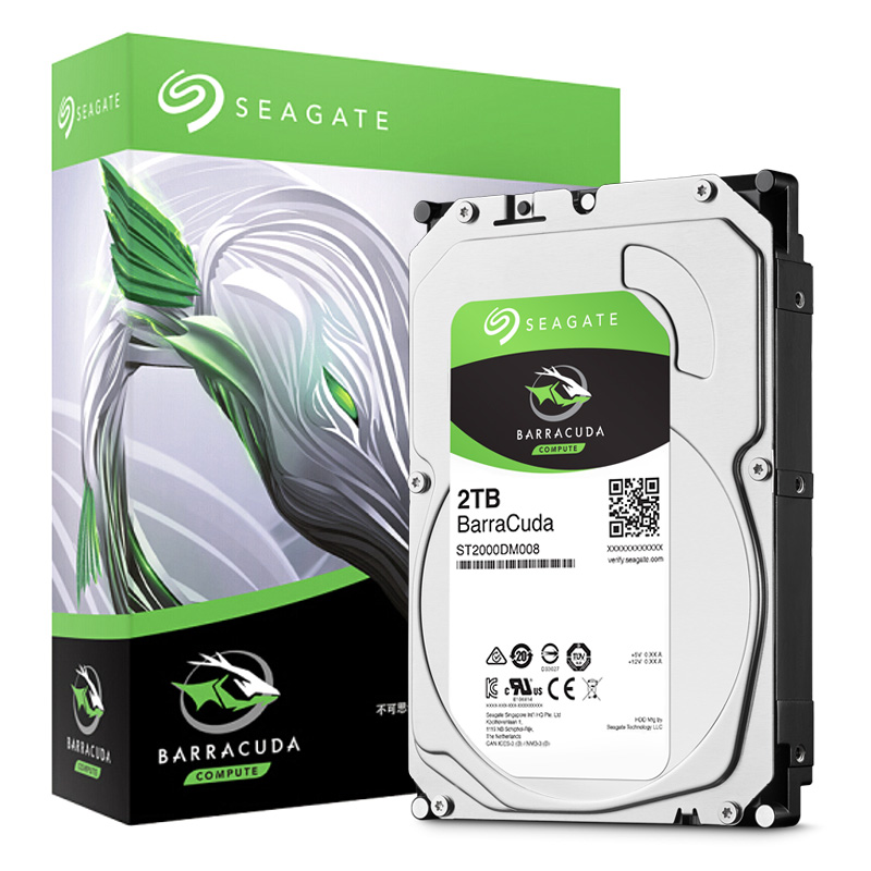 Ổ cứng gắn trong Seagate Barracuda 2TB 3.5” – SATA3 6GBs/7200rpm/256M (ST2000DM008)