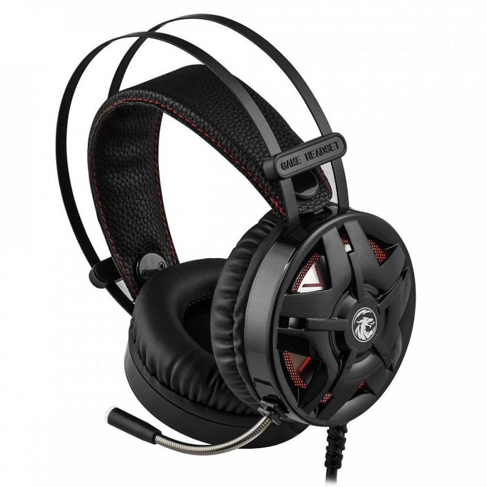 Tai nghe chụp đầu gaming E-Dra EH412 - black - MIC cần, USB