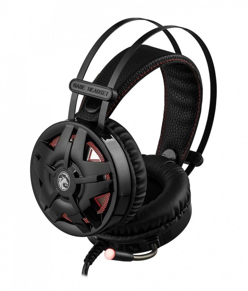 Tai nghe chụp đầu gaming E-Dra EH412 - black - MIC cần, USB