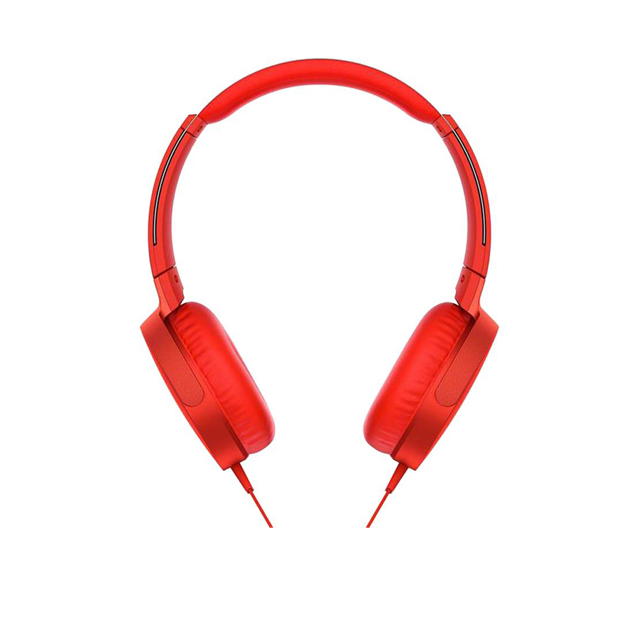 Tai nghe Sony EXTRA BASS MDR-XB550AP - màu đỏ - màng loa 30mm loại vòm; dây 1.2m