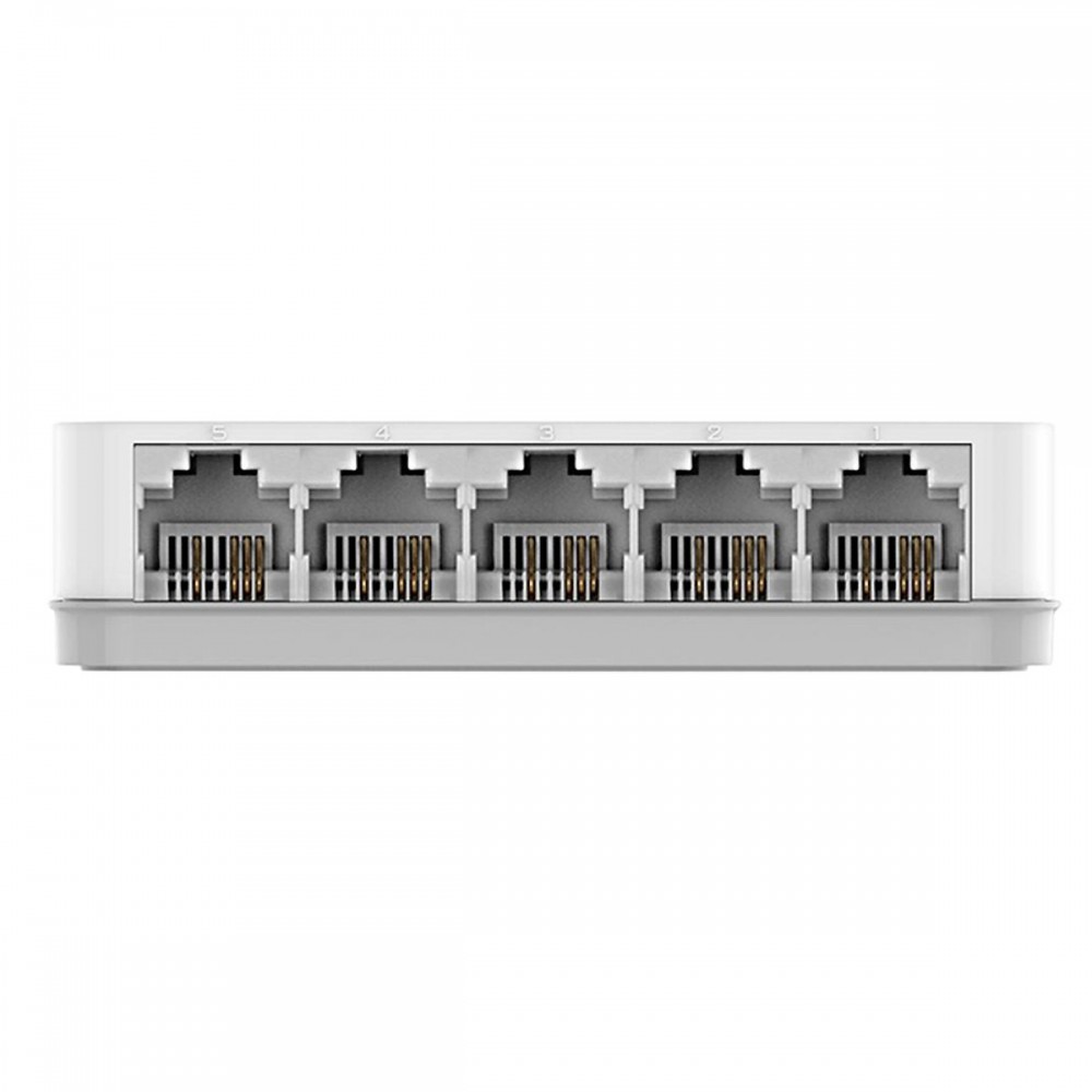 Thiết bị chuyển mạch có dây hiệu Unmanaged D-Link DES-1005C 5 port 10/100 Mbp (Plastic)