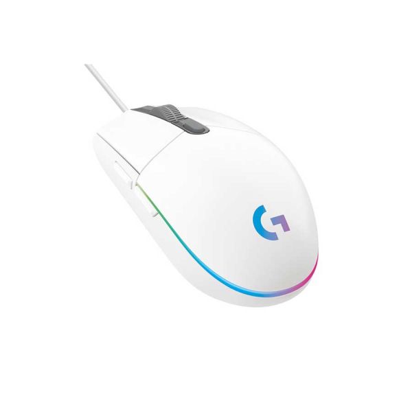 Chuột Gaming Logitech G102 LIGHTSYNC - RGB; 6 Nút Lập Trình; 200-8000dpi, Màu Trắng