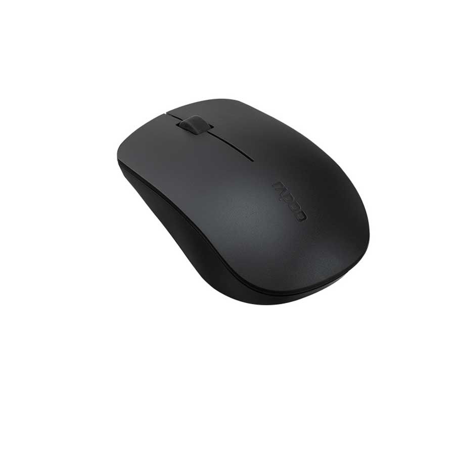 Chuột Vi Tính Không Dây Rapoo M20PLUS-BK - Wireless 2.4Ghz, Màu Đen