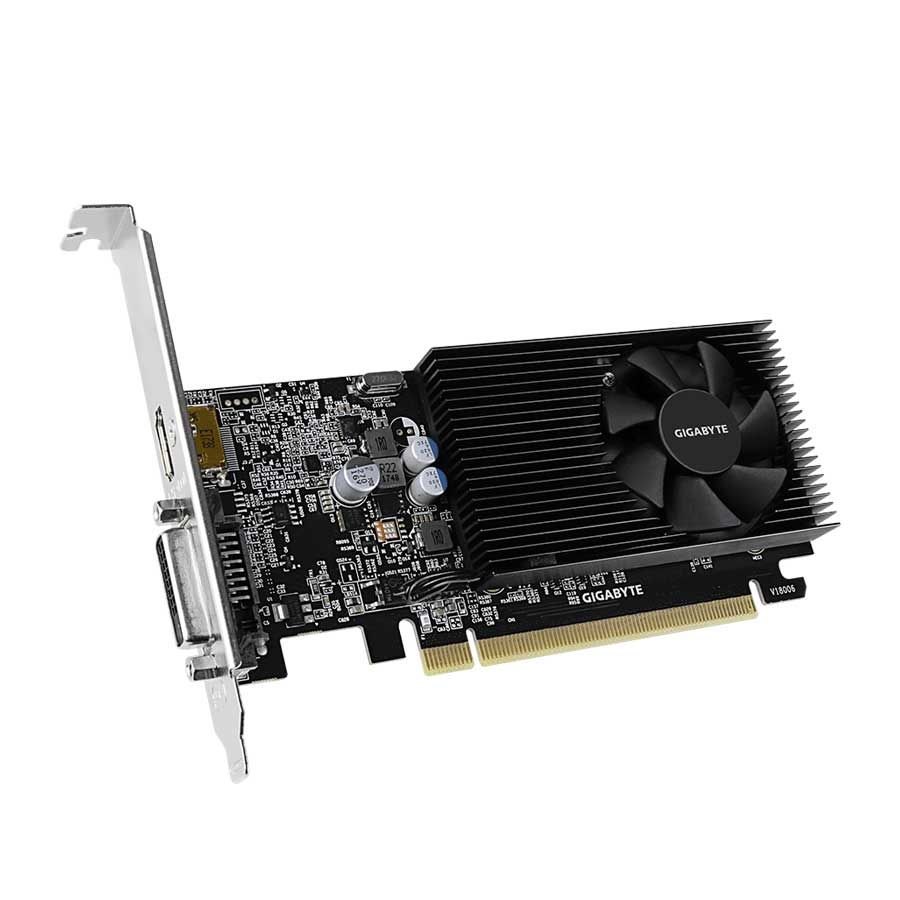 Cạc Màn Hình Gigabyte GV-N1030D4-2GL DDR4 64bit - NVidia GT1030/2GB/Core 1417MHz/Mem 2100MHz/DVI-I+HDMI