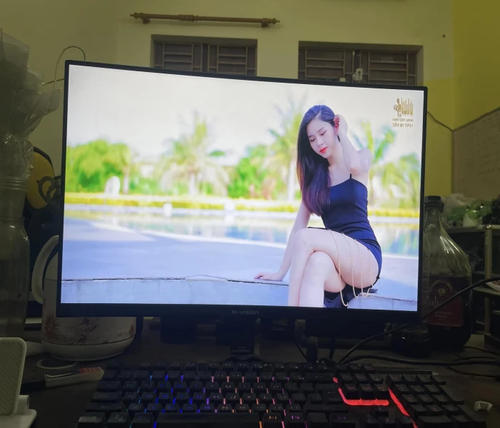 Màn hình K-Visoin GM271KVG (27 inch / FHD / VA / 75Hz / 1Ms /Cong) cũ