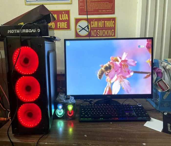 Màn hình K vision 24 inch tràn viền 75Hz cũ