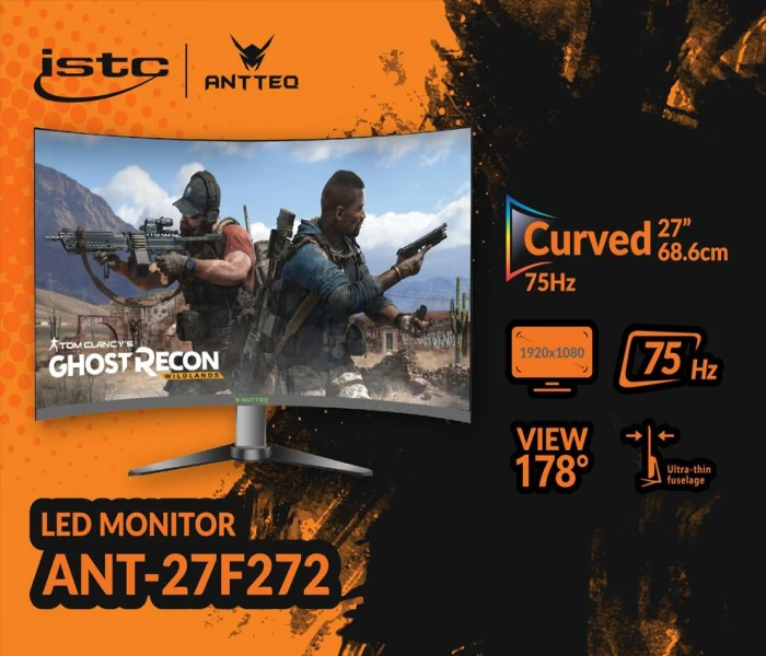 Màn Hình Cong Gaming ANT-27G272 100Hz